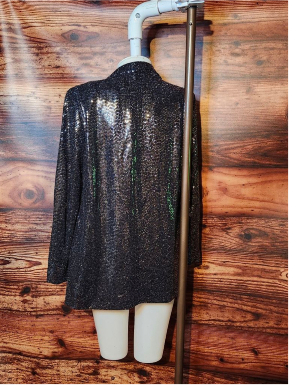 Zara Sequined Cardigan L - Picture 3 of 4